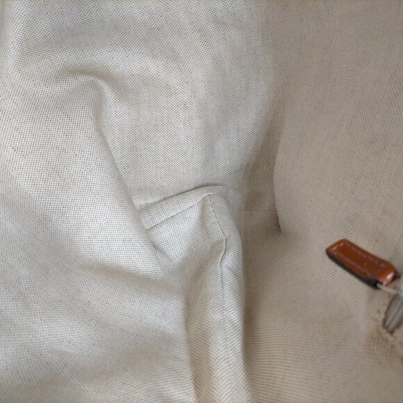 Authentic Gucci Brown Canvas Tote Bag mn390-112725 - Picture 13 of 15